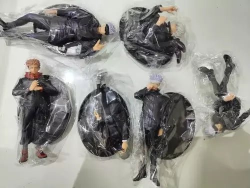 6pcs Jujutsu Kaisen Figurines, Gojo Yuji Toge Anime Collectible Figures 6.5 in