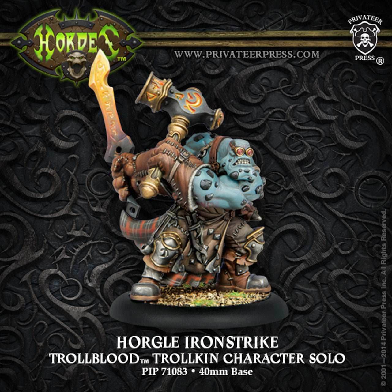 Hordes: Trollbloods Horgle Ironstrike -