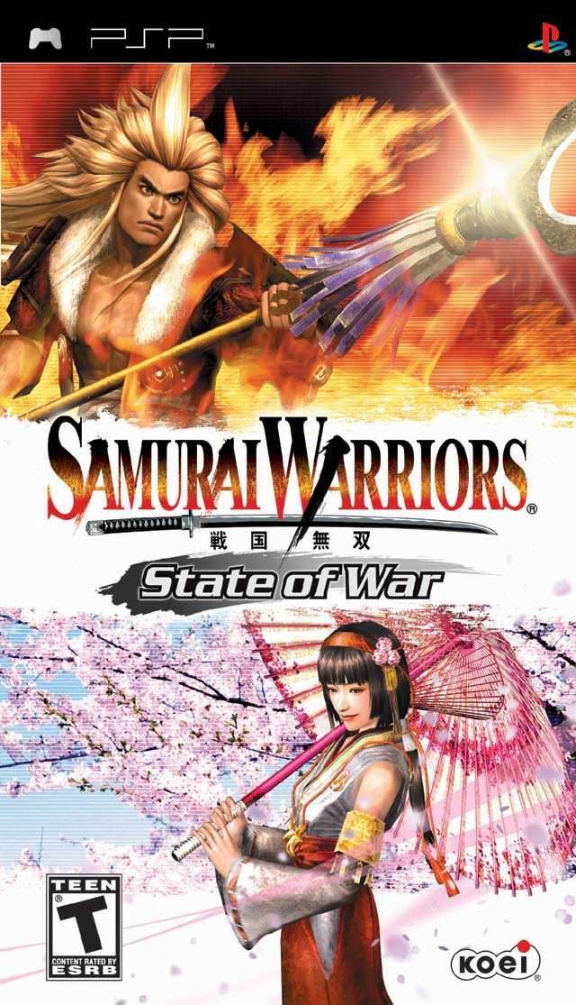 Samurai Warriors: State of War (PSP) - Game Manual Only