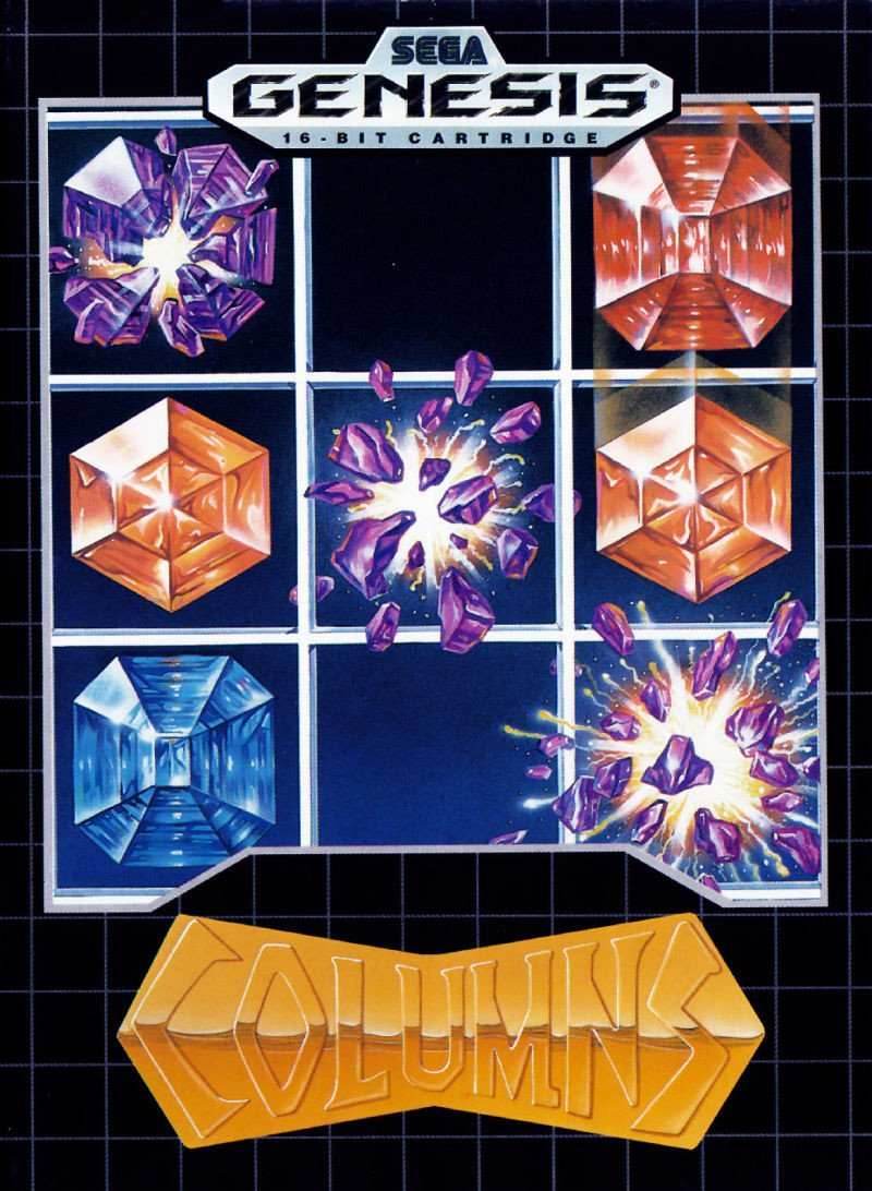 Columns (Sega Genesis) - Game Manual Only
