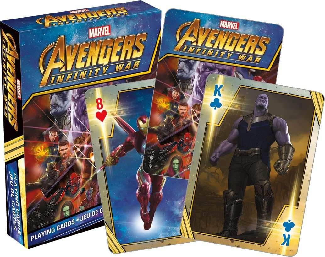 Aquarius Playing Cards: Marvel - Avengers Infinity War -