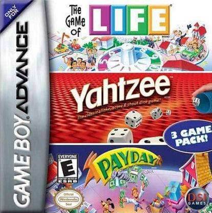 Life/Yahtzee/Payday (Gameboy Advance) - Game Manual Only