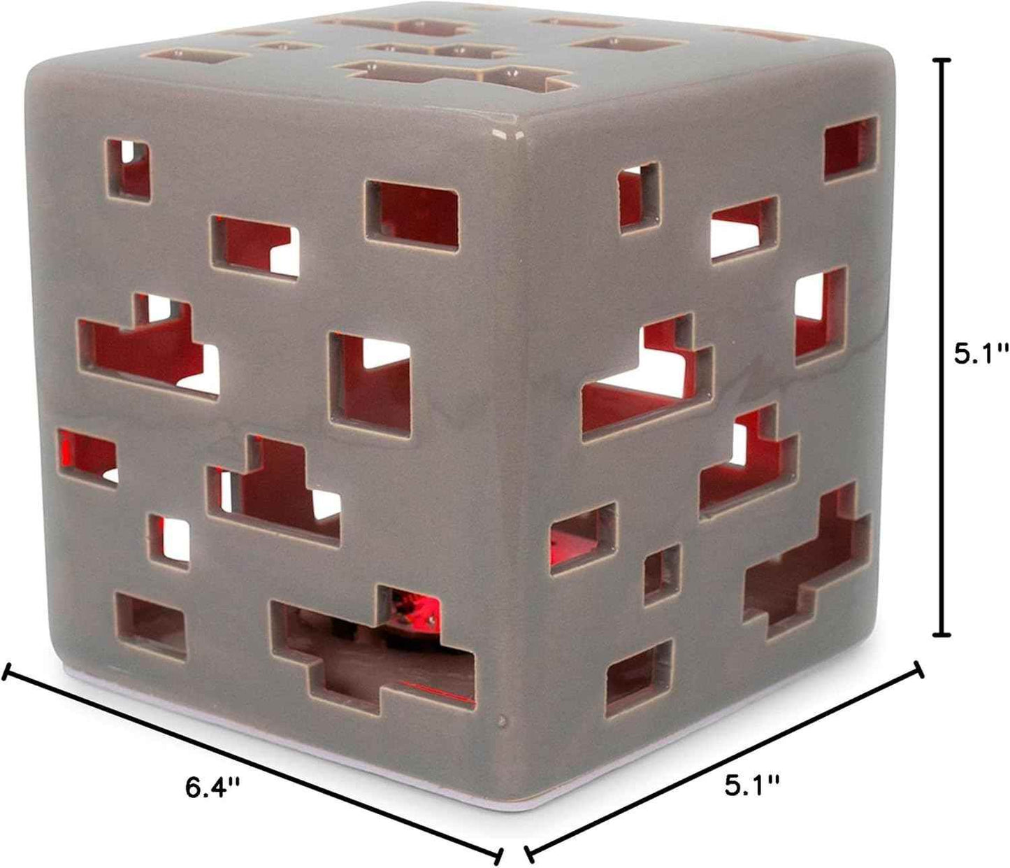 Minecraft Ore Block Lamp – Ceramic Color Changing Light | USB Powered Desk Lamp -