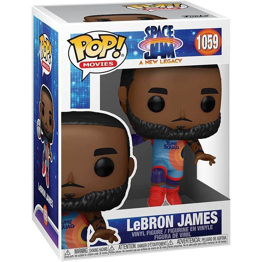 Funko Pop! Movies: Space Jam, A New Legacy - Lebron James Jumping Vinyl Figure -