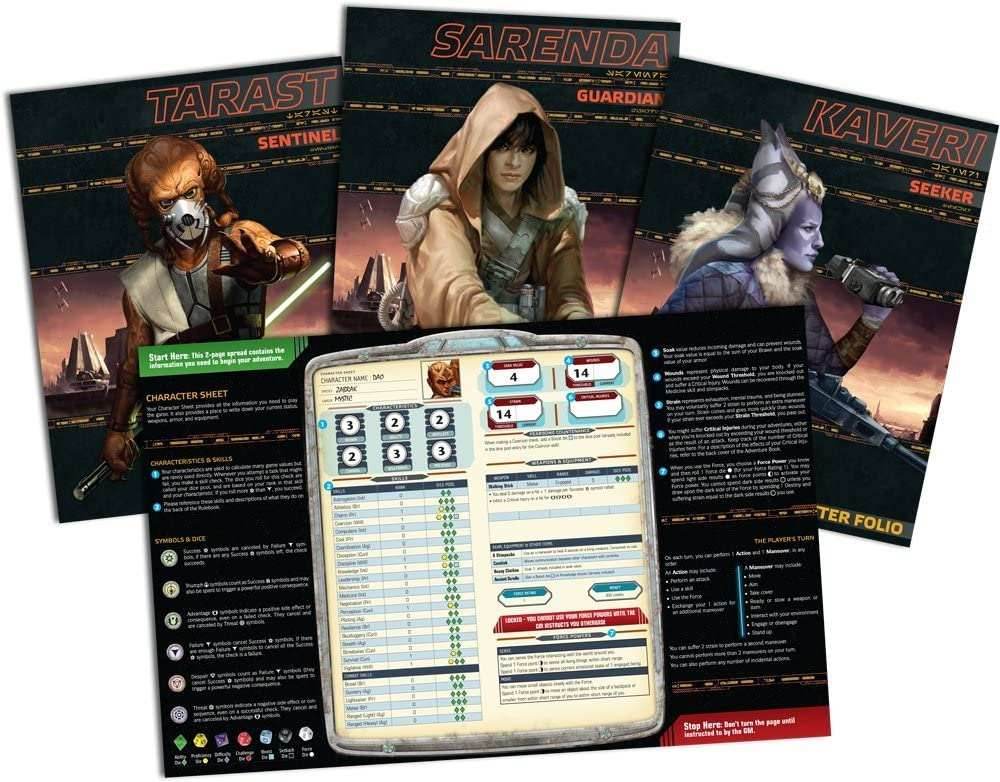 Star Wars: Force and Destiny Beginner Game -