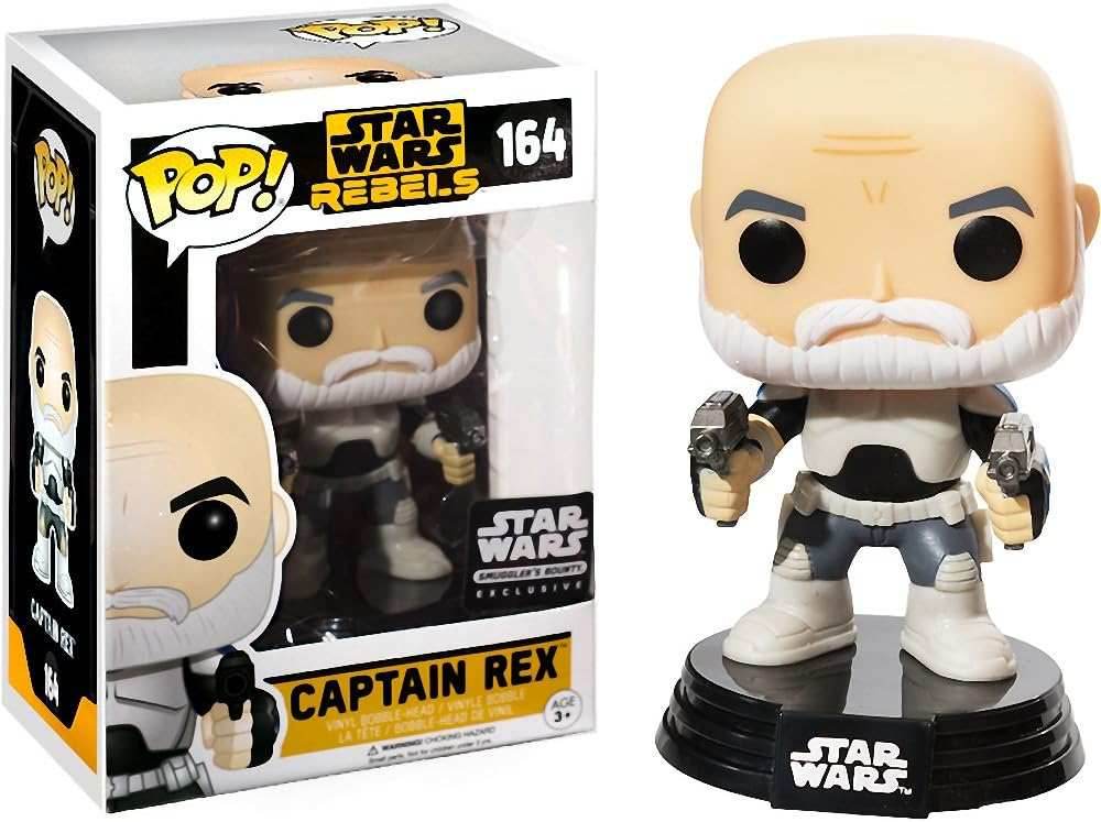 Funko Captain Rex (Smuggler's Bounty Exclusive) POP! x Star Wars Rebel Vinyl Figure -