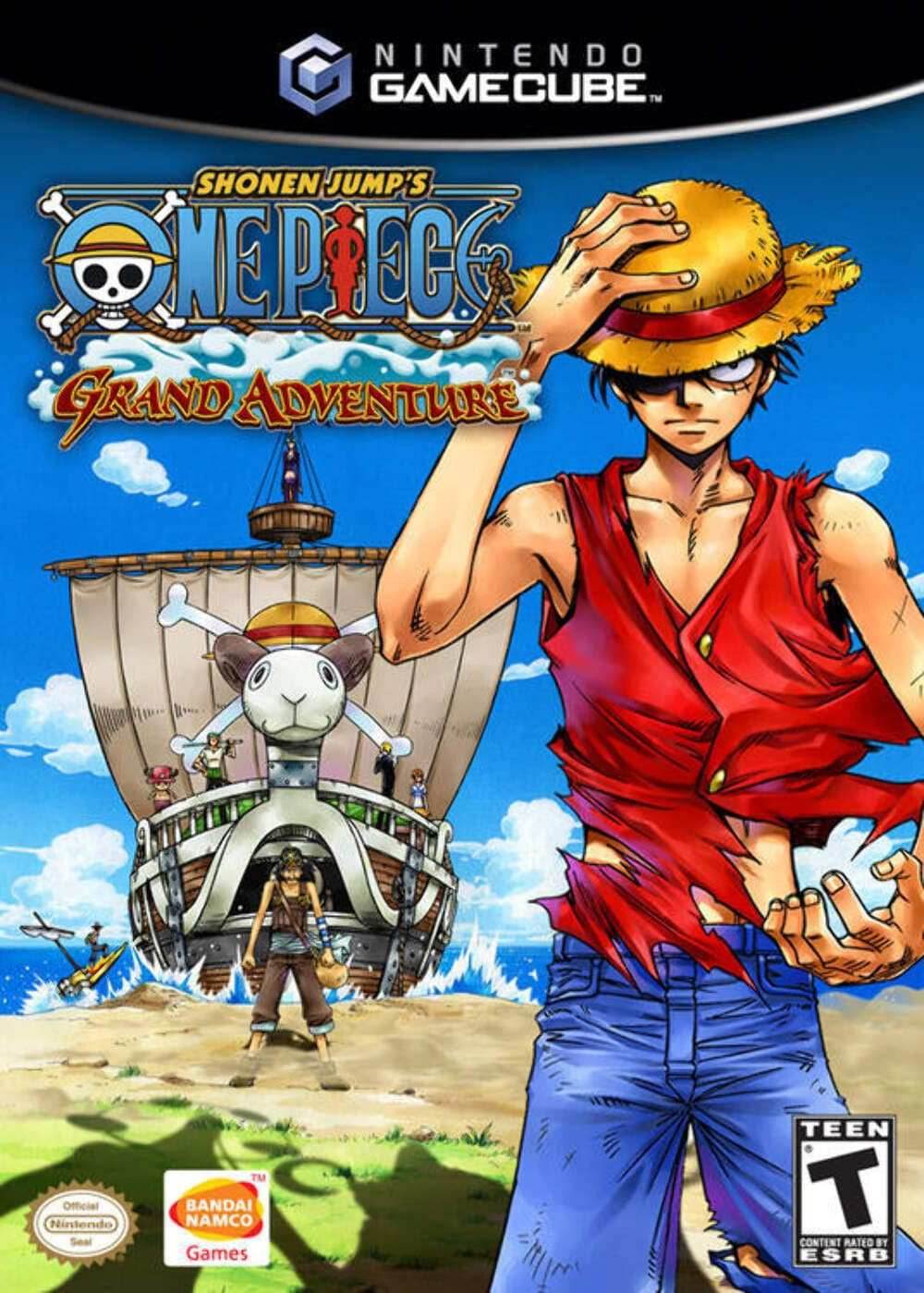 One Piece Grand Adventure (Gamecube) - Game Manual Only