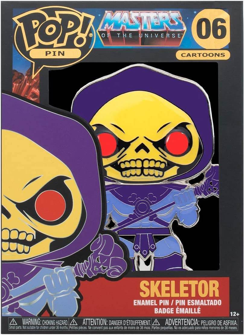 Funko Pop! Pins: Masters of The Universe - Skeletor with Glow in The Dark Eyes -