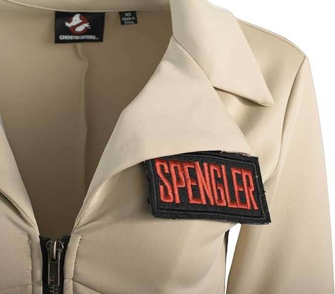 Mad Engine Ghostbusters Dress with 4 Interchangeable Name Patches - S
