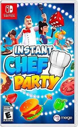 Instant Chef Party (Nintendo Switch) - Game Manual Only