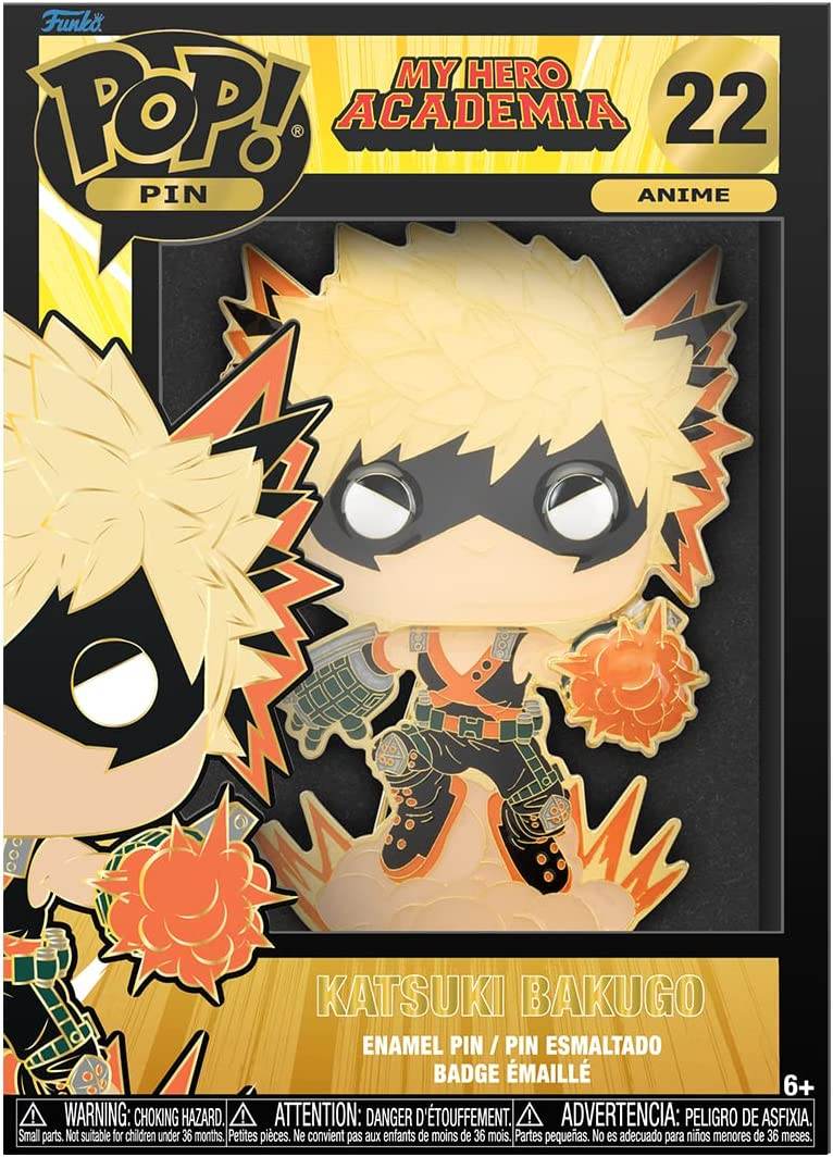 Funko Pop! Sized Pins: My Hero Academia - Bakugo Pin -