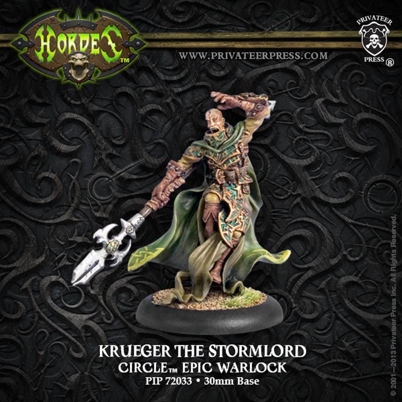 Hordes: Circle Orboros Krueger the Stormlord -