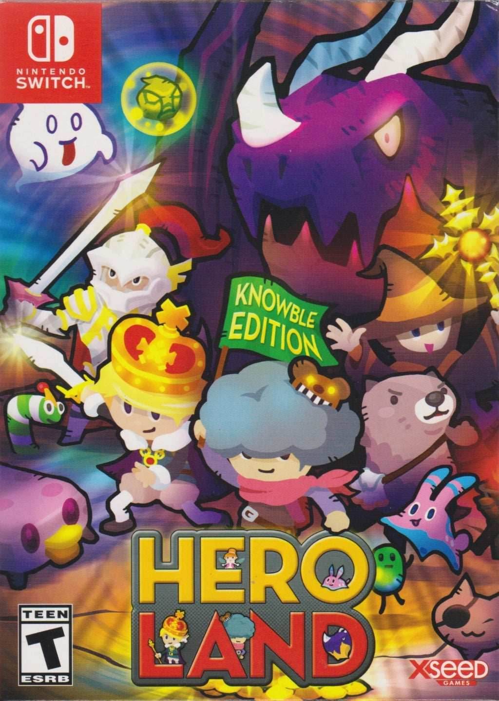 Heroland - Knowble Edition (Nintendo Switch) - Game Manual Only