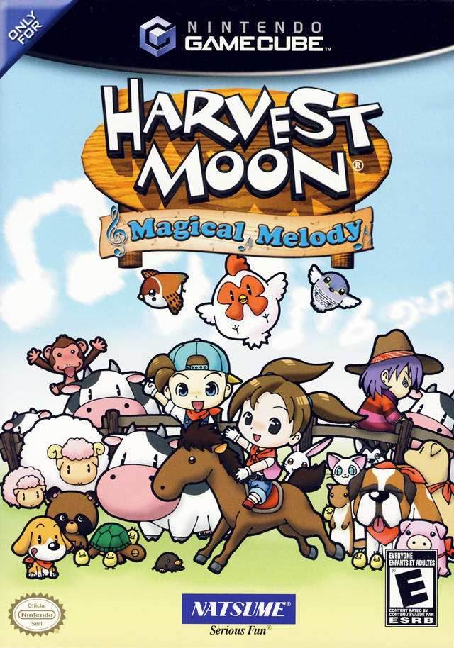 Harvest Moon: Magical Melody (Gamecube) - Game Manual Only
