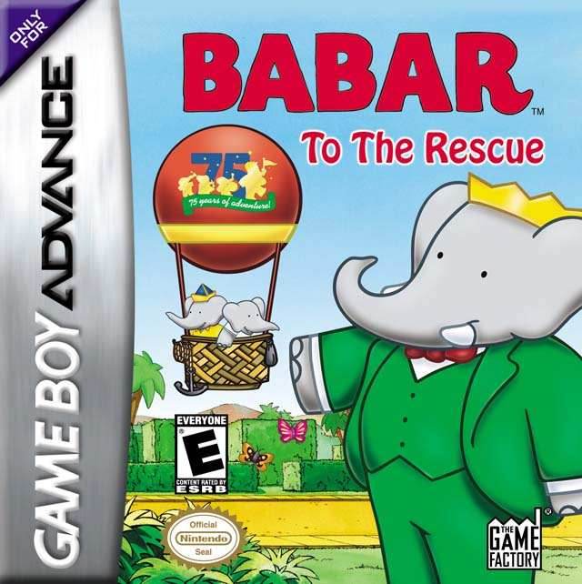 Babar: To the Rescue (Gameboy Advance) - Game Manual Only