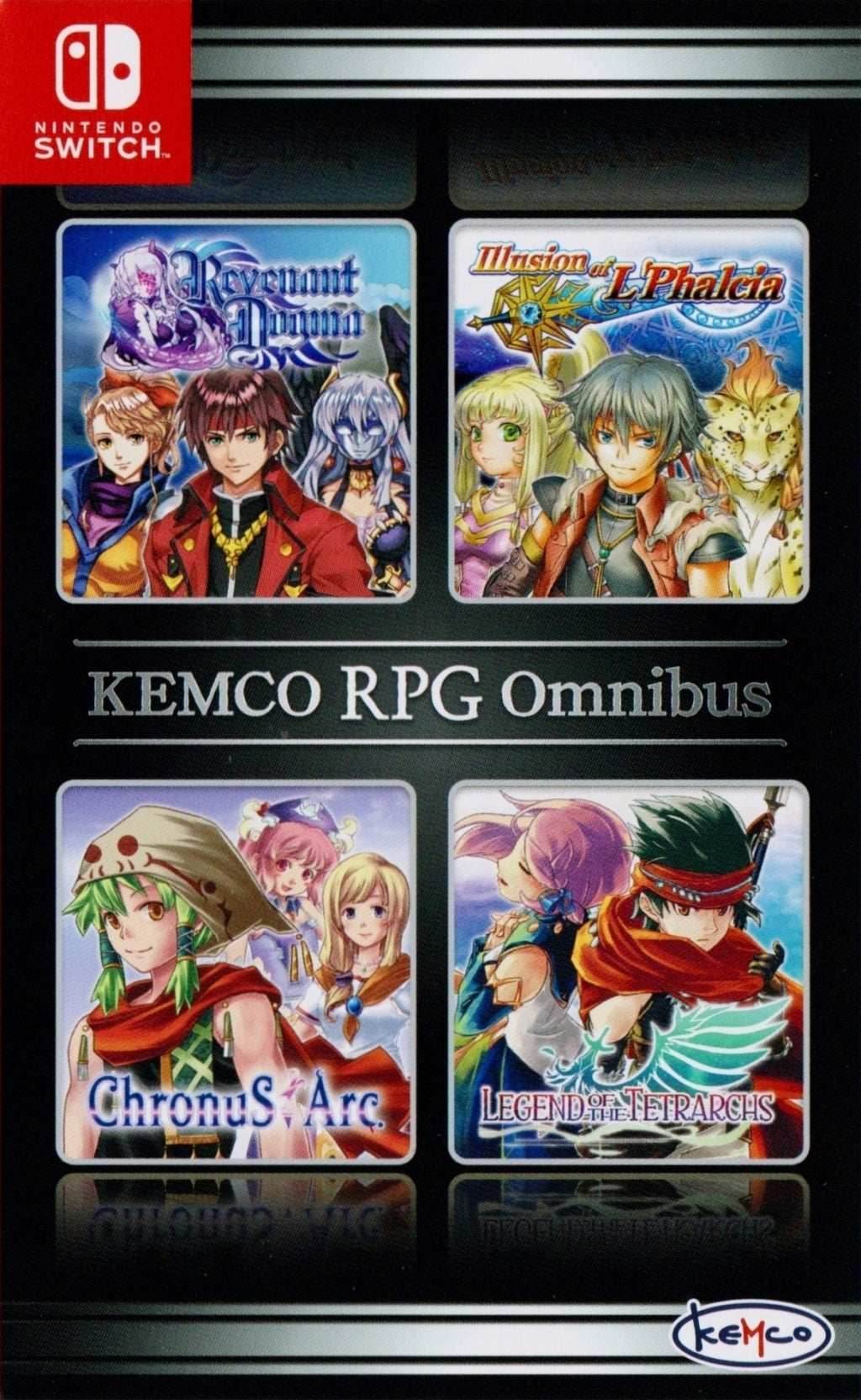 Kemco RPG Omnibus (Nintendo Switch) - Game Manual Only