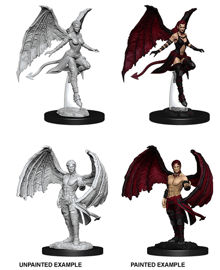 D&D: Nolzur's Marvelous Miniatures - Succubus & Incubus -