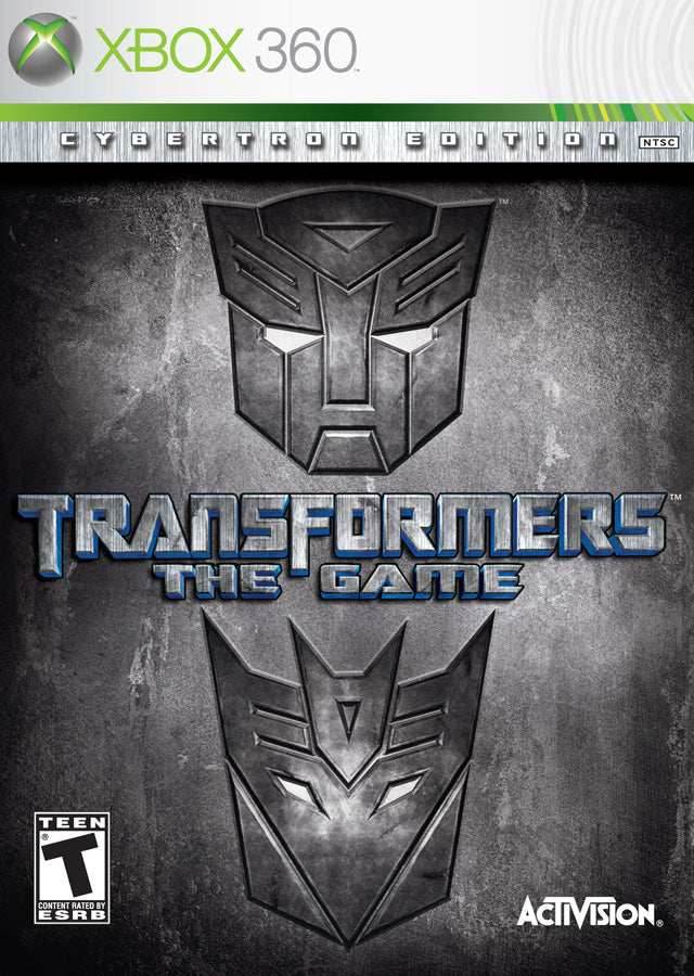 Transformers The Game: Cybertron Edition (Xbox 360) - Game Manual Only