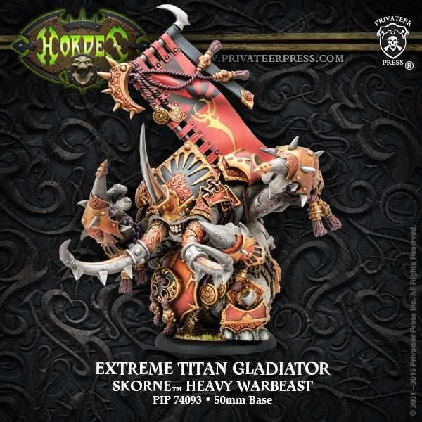 Hordes: Skorne Extreme Titan Gladiator -