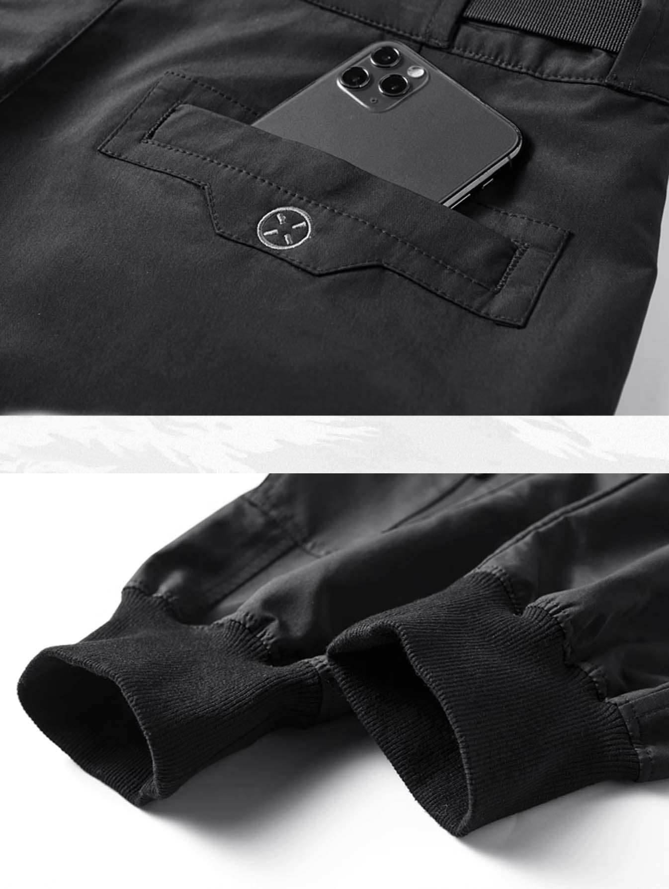 IBP323 CX Matte Black Pants - S