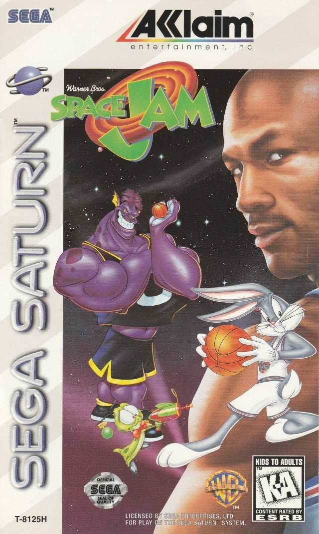 Space Jam (Sega Saturn) - Game Manual Only