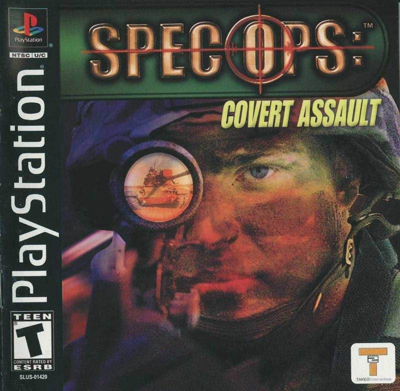 Spec Ops Covert Assault (Playstation) - Game Manual Only