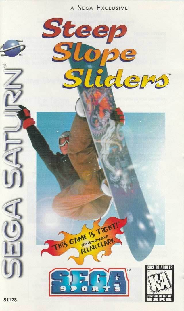 Steep Slope Sliders (Sega Saturn) - Game Manual Only
