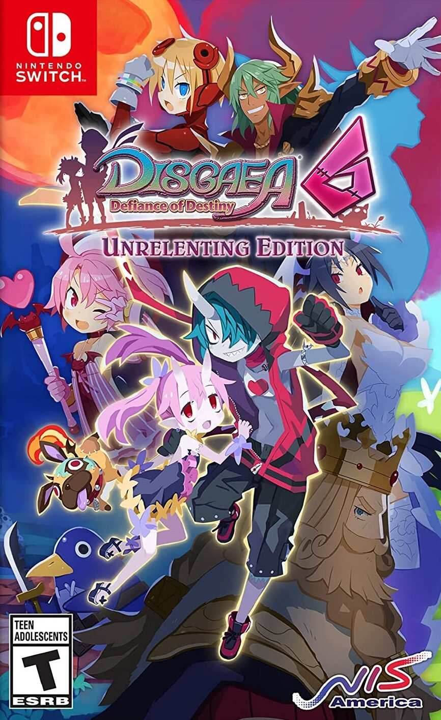 Disgaea 6: Defiance of Destiny: Unrelenting Edition (Nintendo Switch) - Game Manual Only