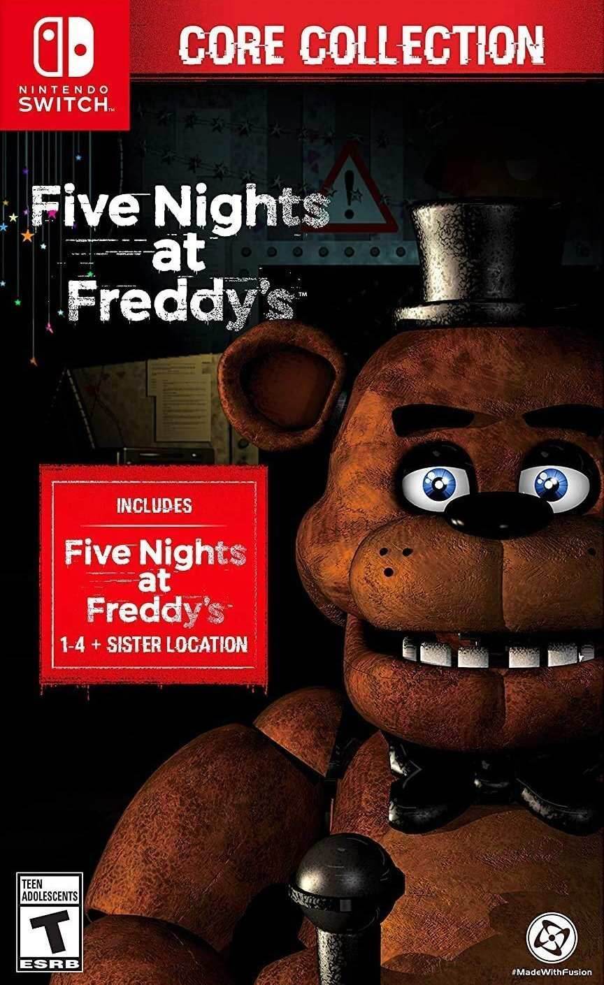 Five Nights at Freddy's Core Collection (Nintendo Switch) - Game Manual Only