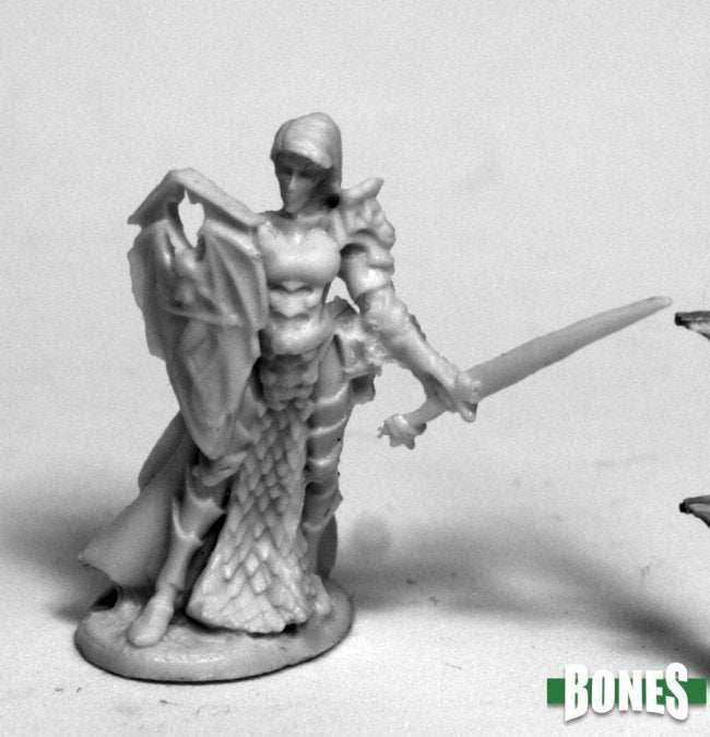 Bones Classic: Mara Frostblade, Antipaladin Half-Elf Paladin Valkyrie -