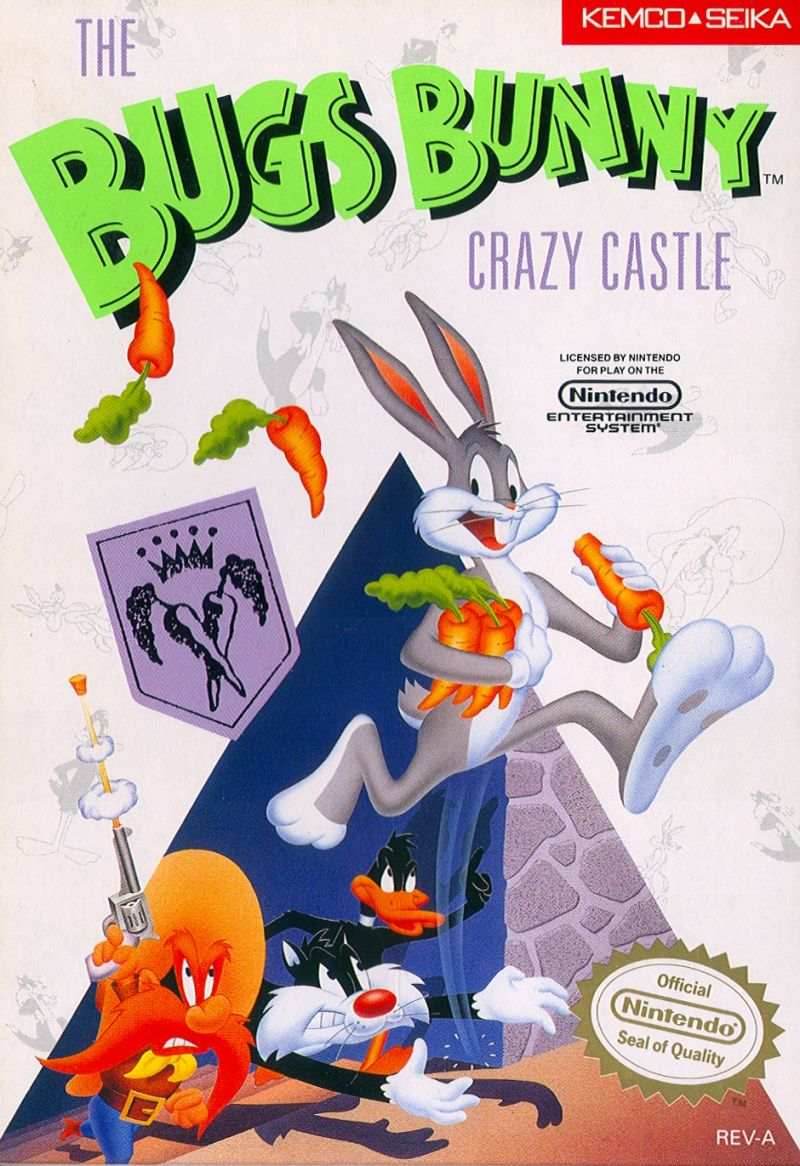 Bugs Bunny Crazy Castle (Nintendo NES) - Ugly