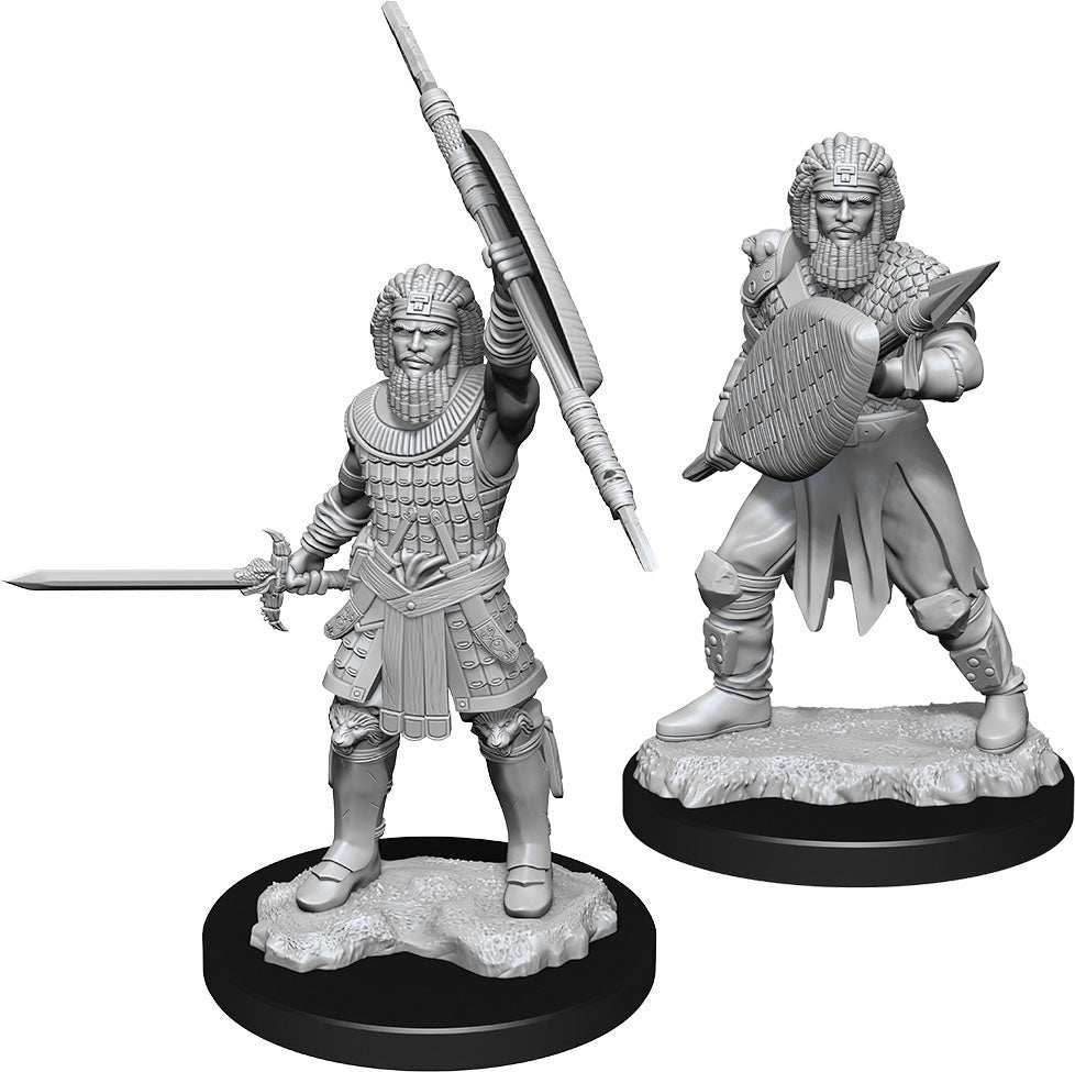D&D: Nolzur's Marvelous Miniatures - Human Fighter Male -