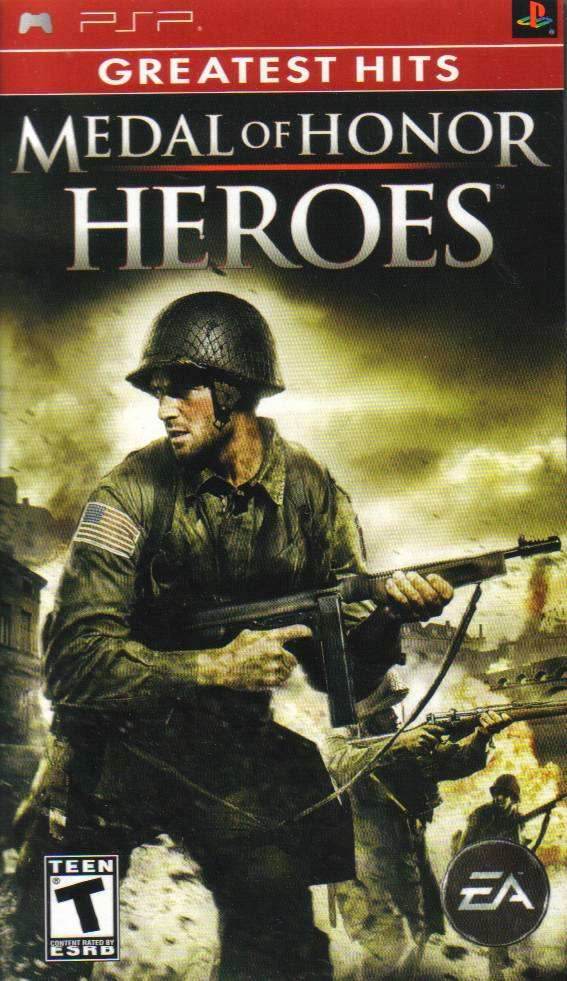 Medal of Honor: Heroes (Greatest Hits) (PSP) - Game Manual Only