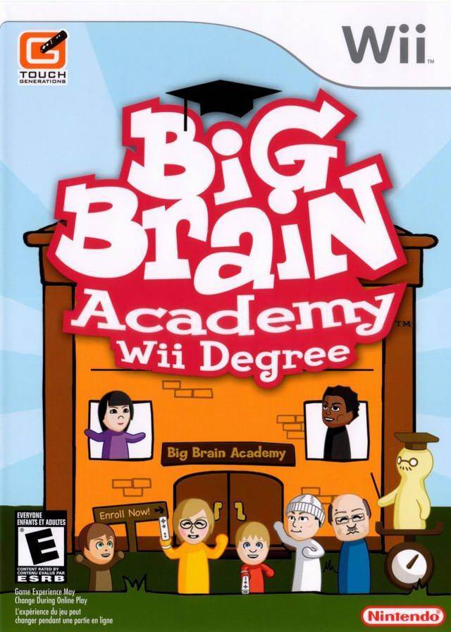 Big Brain Academy Wii Degree (Wii) - Game Manual Only