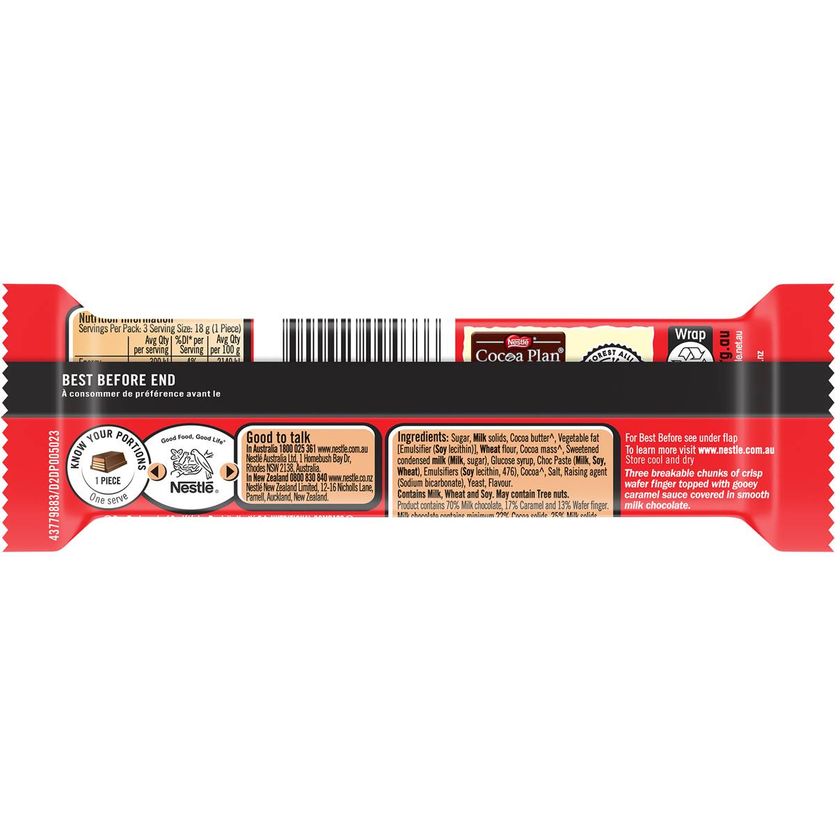 Kit Kat Chunky Gooey Caramel (40g) (New Zealand)
