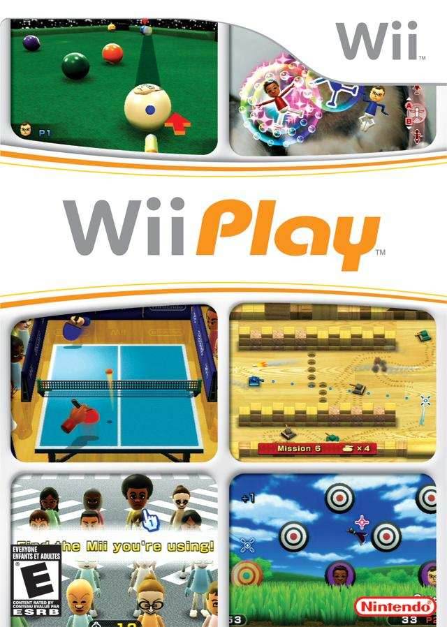 Wii Play (Wii) - Game Manual Only