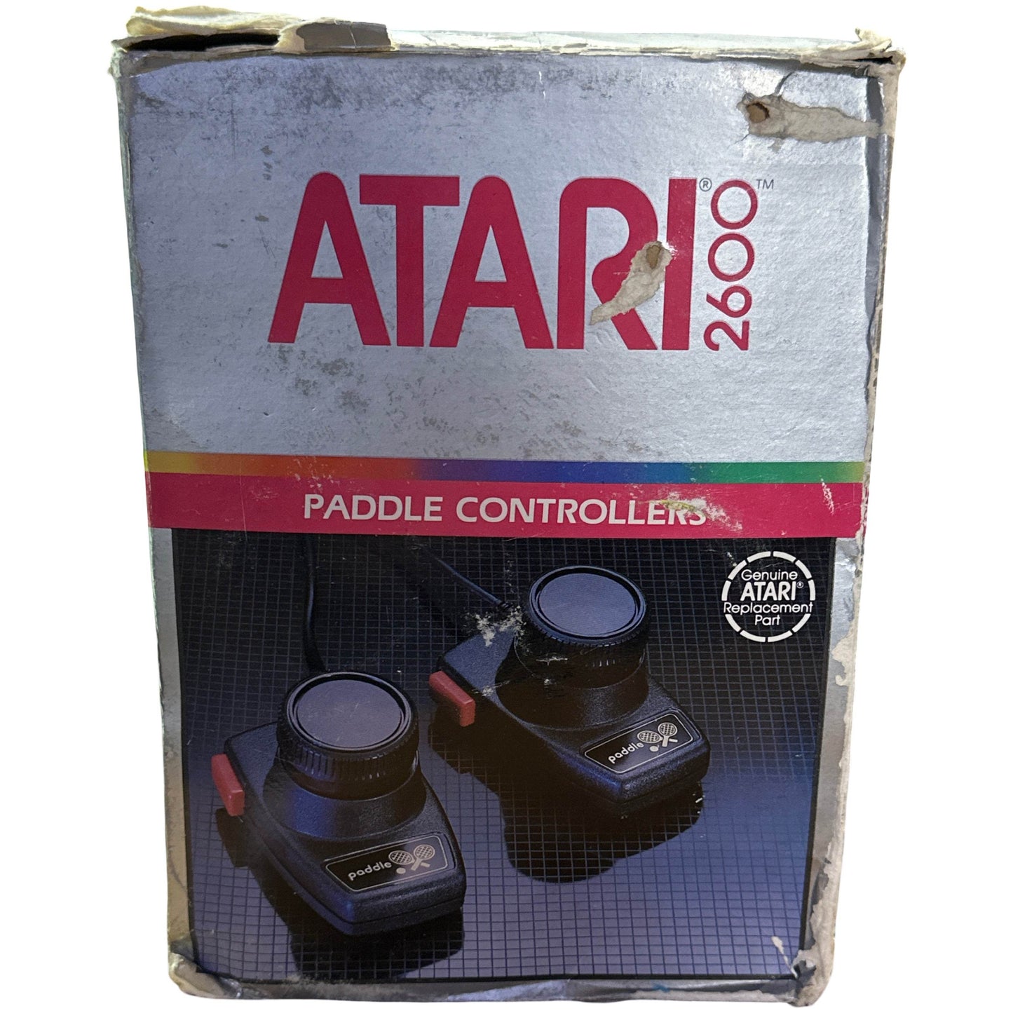 Atari 2600 Paddle Official-Controller - Atari 2600 - Complete in Box (Pair) (Paddle Set)