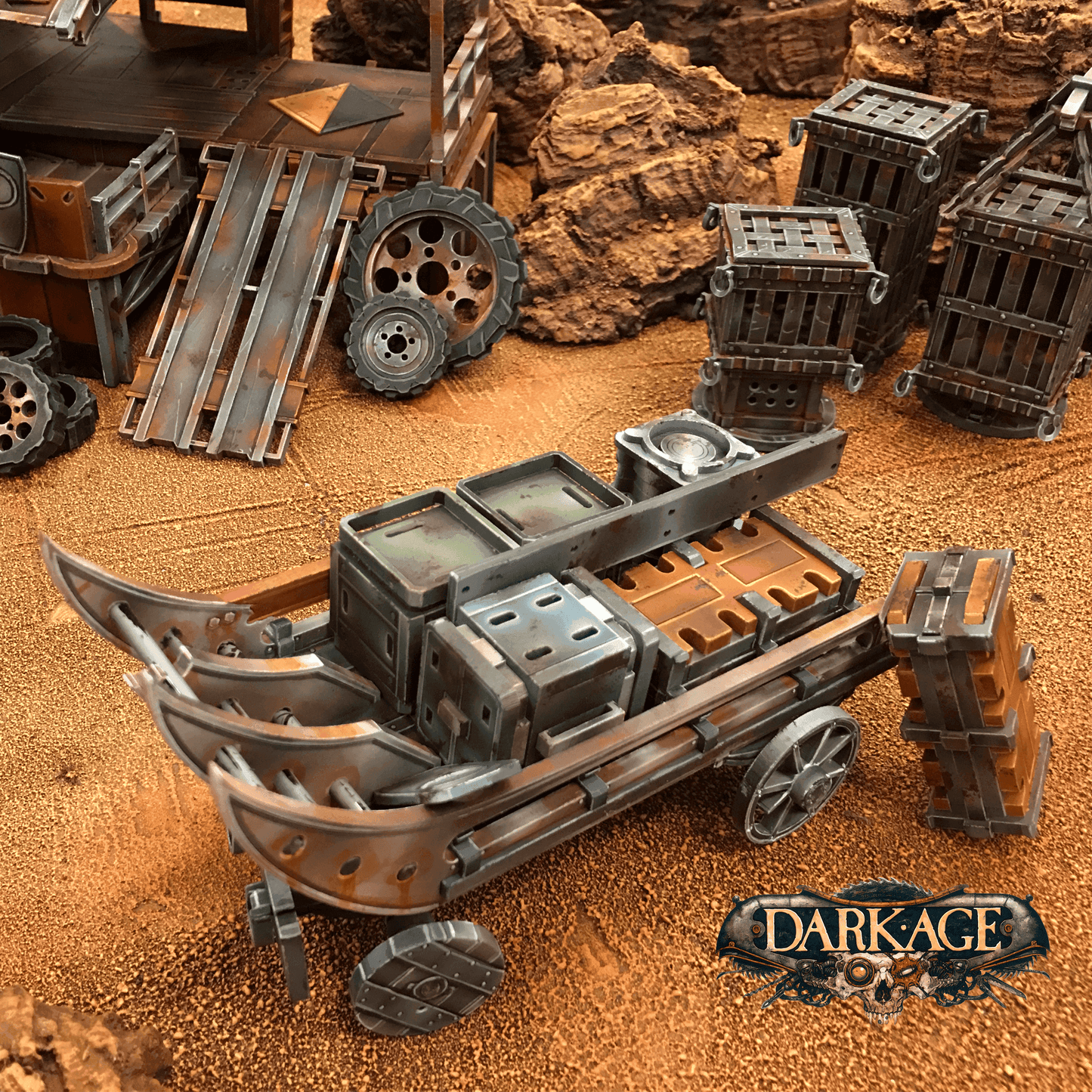 Dark Age Caravan Crates -