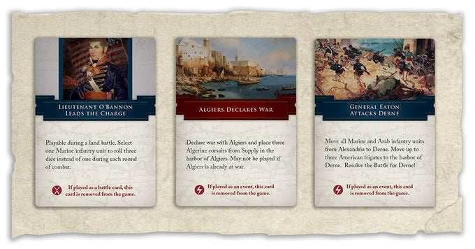 The Shores of Tripoli Board Game -