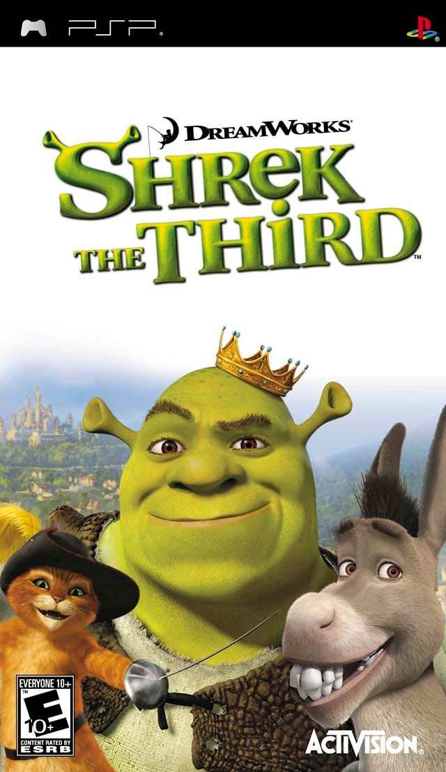 Shrek The Third (PSP) - Game Manual Only