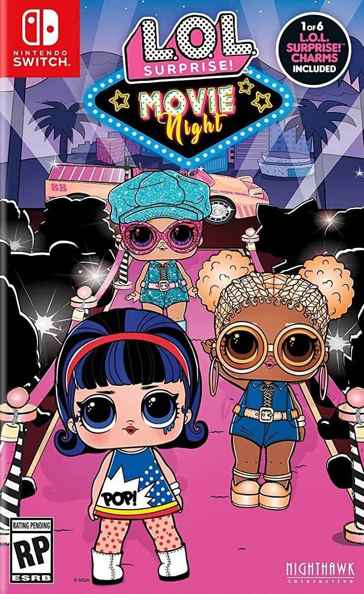 L.O.L. Surprise! Movie Night (Nintendo Switch) - Game Manual Only