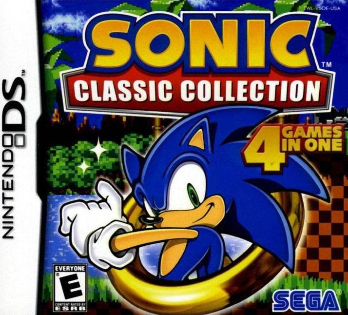 Sonic Classic Collection (Nintendo DS) - Game Manual Only