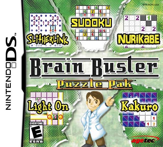 Brain Buster: Puzzle Pak (Nintendo DS) - Game Manual Only