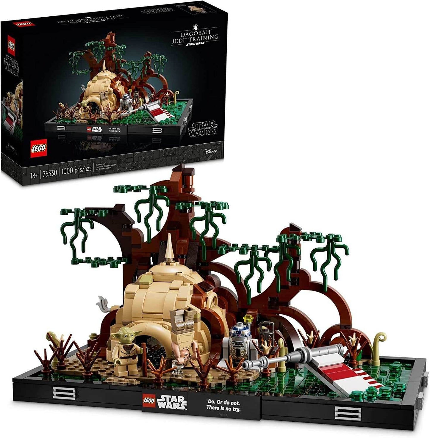 LEGO Star Wars Dagobah Jedi Training Diorama 75330 -
