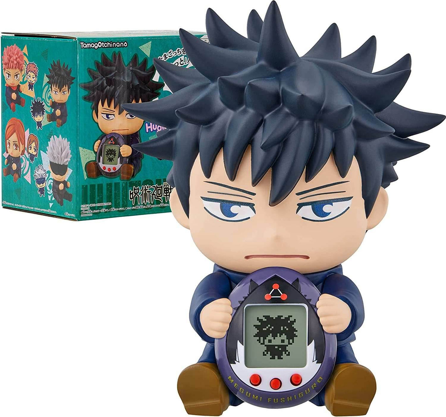 Jujutsu Kaisen HugmyTamagotchi Fushiguro Megumi ver. - Vinyl Figure with Tamagotchi Nano -