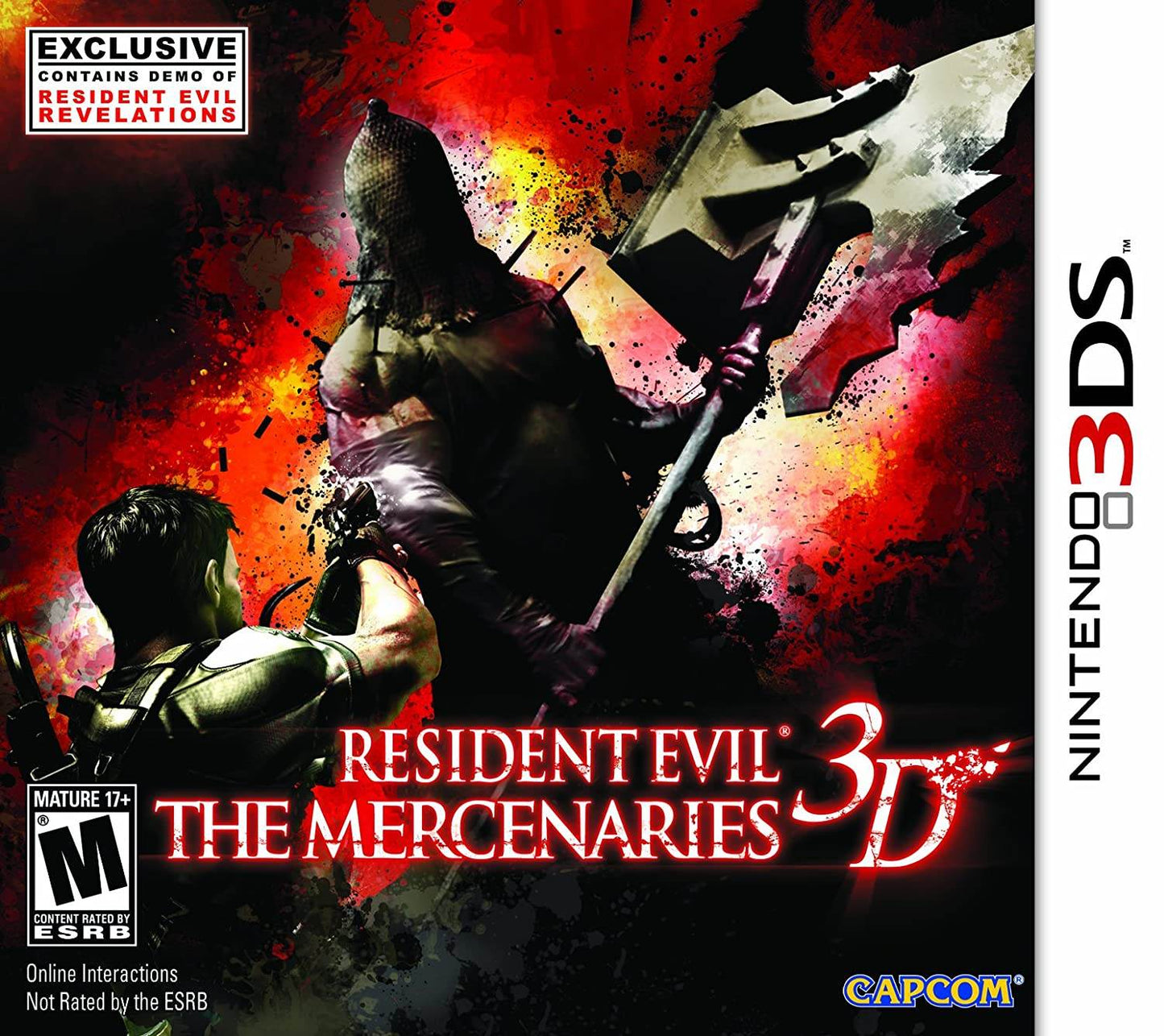 Resident Evil: The Mercenaries 3D (Nintendo 3DS) - Game Manual Only