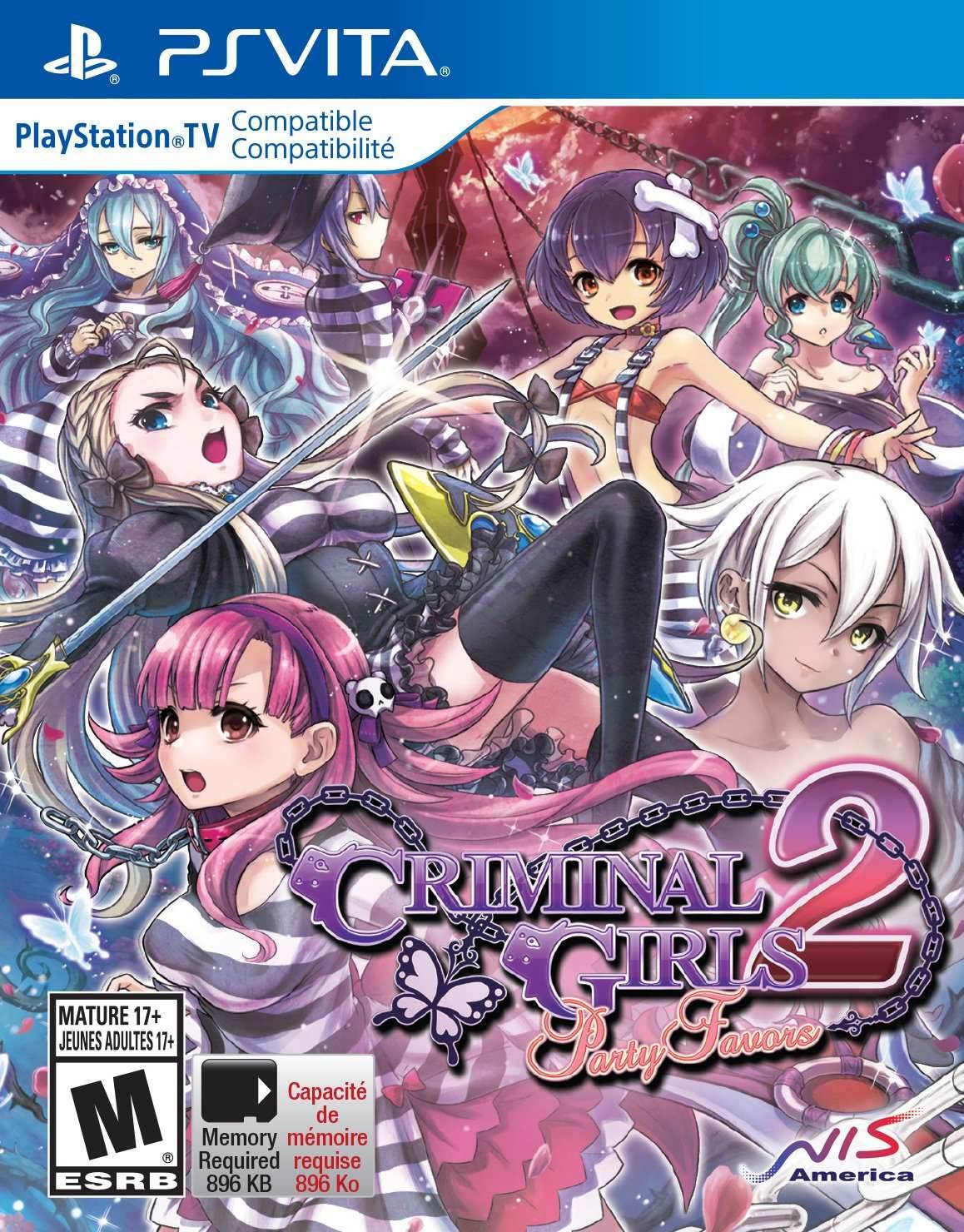 Criminal Girls 2 Party Favors (Playstation Vita) - Game Only