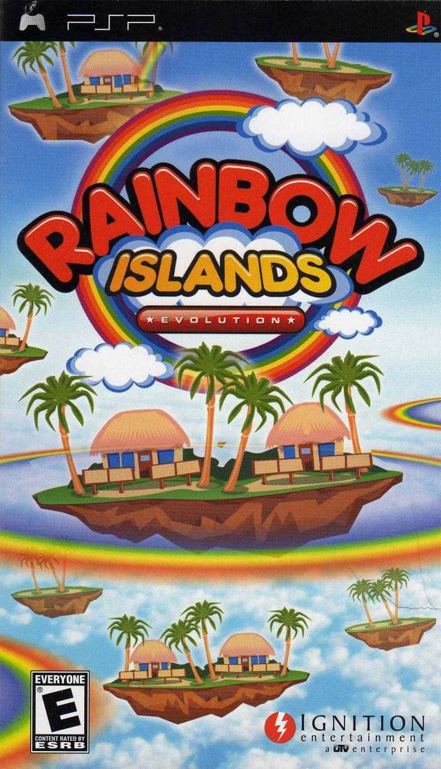 Rainbow Islands Evolution (PSP) - Game Manual Only