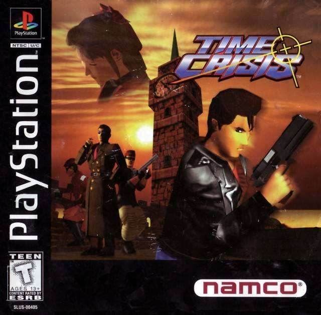 Time Crisis w/ Gun (Playstation) - Game Manual Only