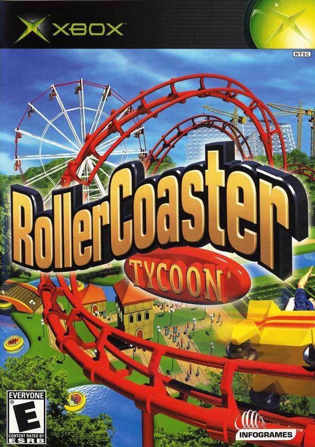 Roller Coaster Tycoon (Xbox) - Game Manual Only